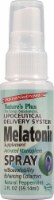 Nature's Plus Melatonin Lipoceutical Spray Natural Peppermint