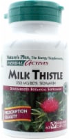 Nature's Plus Herbal Actives Milk Thistle Capsules 250 mg