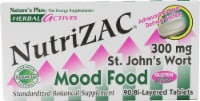 Nature's Plus Herbal Actives NutriZAC Mood Food Tablets Perspective: Main
