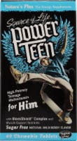 Nature's Plus  Source of Life® Power Teen® for Him Chewable Multi-Vitamin   Wild Berry