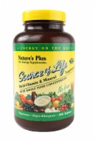 Nature's Plus  Source of Life® Multi-Vitamin and Mineral Supplement No Iron