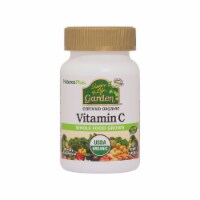 Natures Plus Source of Life Garden Organic Vitamin C Capsules 500mg 60 Count