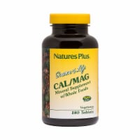 Natures Plus Calcium & Magnesium Tablets Perspective: Main