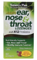 Nature's Plus Adult's Ear Nose & Throat Lozenges
