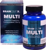 Natures Plus BrainCeutix Multi Vegetarian Capsules Perspective: Main