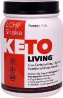 Natures Plus  Keto Living™ LCHF Shake   Chocolate Perspective: Main