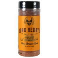John Henry's Store Texas Brisket Rub Seasoning 11 Oz Bottle All Purpose 55094
