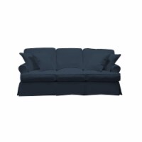 Sunset Trading Horizon Sofa Slipcover Only Navy Blue - 36 x 85 x 39 in.