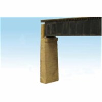 Monroe Models MON124 HO Bridge Board Formed Concrete - Pack of 2