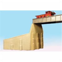 Monroe Models MON200 N Bridge Abut Cut Stone - Pack of 2