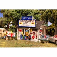 Monroe Models MON2209 HO Belles Ice Cream Stand