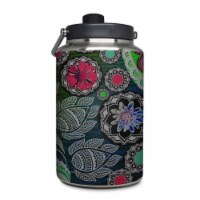 DecalGirl YOG-SUGSKLPAIS Yeti Rambler 1 gal Jug Skin - Sugar Skull Paisley