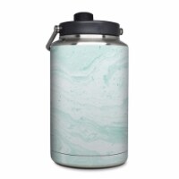 DecalGirl YOG-WINTERGREEN Yeti Rambler 1 gal Jug Skin - Winter Green Marble