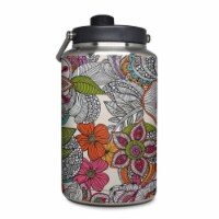 DecalGirl YOG-DOODLESCLR Yeti Rambler 1 gal Jug Skin - Doodles Color