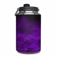 DecalGirl YOG-CRYST-PRP Yeti Rambler 1 gal Jug Skin - Dark Amethyst Crystal