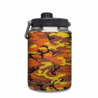 DecalGirl YHG-OCAMO Yeti Rambler 0.5 gal Jug Skin - Orange Camo