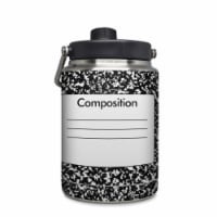 DecalGirl YHG-COMPNTBK Yeti Rambler 0.5 gal Jug Skin - Composition Notebook
