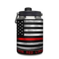 DecalGirl YHG-THINRLINE Yeti Rambler 0.5 gal Jug Skin - Thin Red Line
