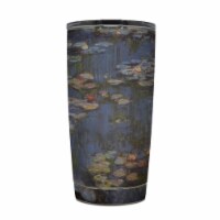 DecalGirl Y20-MON-WLILIES Yeti Rambler 20 oz Tumbler Skin - Monet - Water lilies