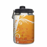 DecalGirl YHG-ORANGECRUSH Yeti Rambler 0.5 gal Jug Skin - Orange Crush