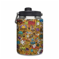 DecalGirl YHG-PSYCH Yeti Rambler 0.5 gal Jug Skin - Psychedelic