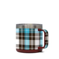 DecalGirl Y14-PLAID-TUR Yeti 14 oz Mug Skin - Turquoise Plaid