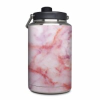 DecalGirl YOG-BLUSHMRB Yeti Rambler 1 gal Jug Skin - Blush Marble