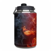 DecalGirl YOG-FLWRFIRE Yeti Rambler 1 gal Jug Skin - Flower of Fire