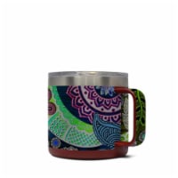 DecalGirl Y14-SUGSKLPAIS Yeti 14 oz Mug Skin - Sugar Skull Paisley