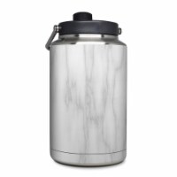 DecalGirl YOG-BIANCO-MARBLE Yeti Rambler 1 gal Jug Skin - Bianco Marble