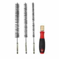 Innovative Products of America IPA8083 9 in. Stainless Steel Bore Brushes Set, 3 Piece