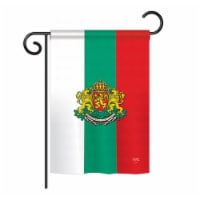 Breeze Decor BD-CY-GS-108204-IP-BO-D-US14-BD 13 x 18.5 in. Bulgaria Flags of the World Nation