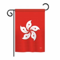Breeze Decor BD-CY-GS-108227-IP-BO-D-US14-BD 13 x 18.5 in. Hong Kong Flags of the World Natio