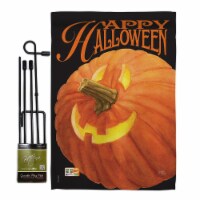 Breeze Decor BD-HO-GS-112057-IP-BO-D-US12-AM 13 x 18.5 in. Jack O Lantern Fall Halloween Vert