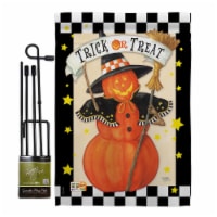 Breeze Decor BD-HO-GS-112070-IP-BO-D-US17-AM 13 x 18.5 in. Jack-O-Lantern Witch Fall Hallowee