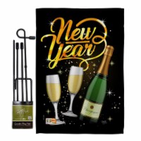 Breeze Decor BD-NE-GS-116012-IP-BO-D-US18-BD 13 x 18.5 in. Cheers To Happy New Year Winter Im