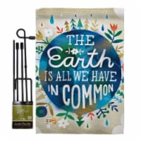 Breeze Decor BD-EX-GS-115141-IP-BO-D-US18-WA 13 x 18.5 in. Earth in Common Inspirational Expr