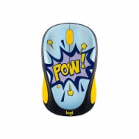 Logitech® POW! Limited Edition Wireless Mouse - Blue/Yellow Perspective: Main