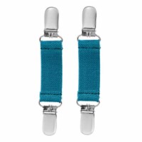 Clips N Grips MittenClip-Teal Childrens Mitten Clips Toddler Mitten Keepers
