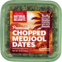 Bard Valley Natural Delights Premium Chopped Medjool Dates Perspective: Main