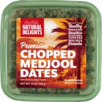 Bard Valley Natural Delights Premium Chopped Medjool Dates Perspective: Main
