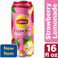 Lipton Fusions Lemonade Iced Tea Strawberry Lemonade Perspective: Main