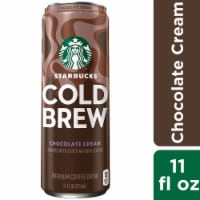 Starbucks® Premium Chocolate Cream Cold Brew Iced Coffee Can Perspective: Main