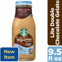 Starbucks® Frappuccino® Lite Double Chocolate Gelato Iced Coffee Bottle Perspective: Main