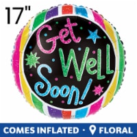 GET WELL! Helium Filled Balloon Perspective: Main