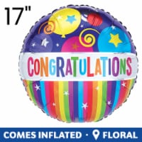 Congratulations! Helium Filled Balloon Perspective: Main