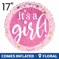 IT'S A GIRL! Helium Filled Balloon