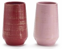 burton + BURTON Assorted Gold Wash Ceramic Vase Perspective: Main