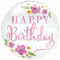 burton + BURTON Happy Birthday Blooms Balloon Perspective: Main
