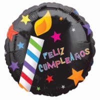 burton + BURTON Happy Birthday Spanish Balloon Perspective: Main